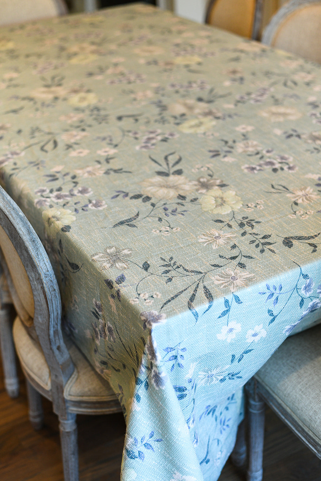 Sage Floral with lavender