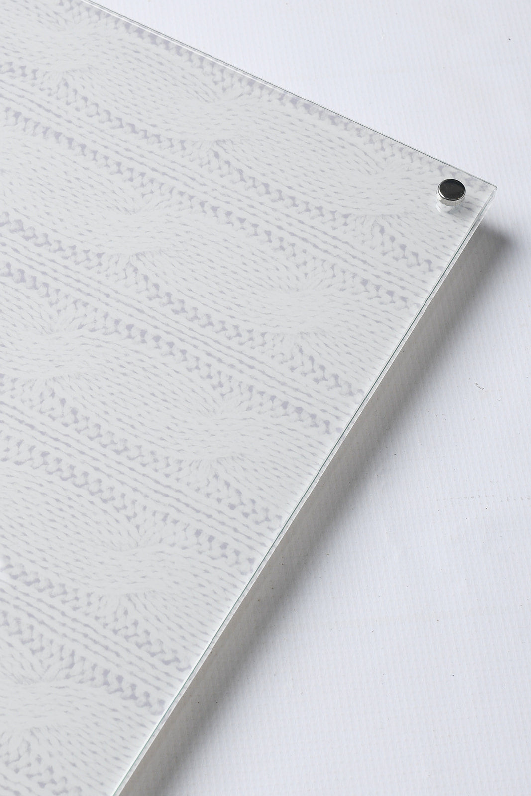Silver Cable Challah Board