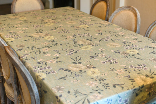 Sage Floral with lavender