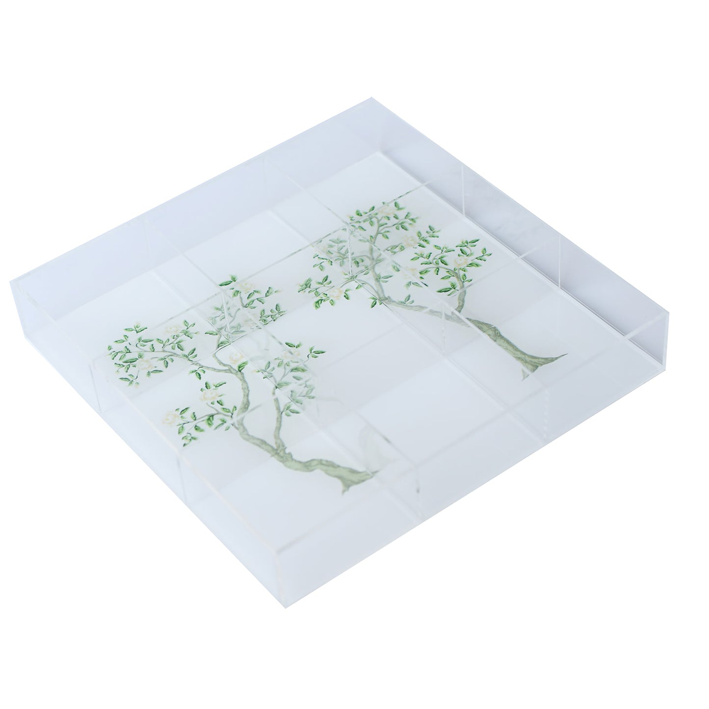 Chinoiserie Trees Sectional Tray