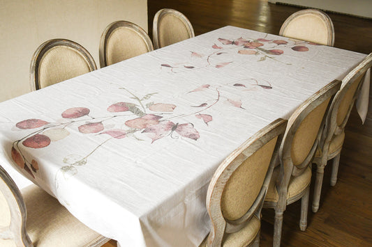 Whimsical Burgundy Butterfly Runner Design