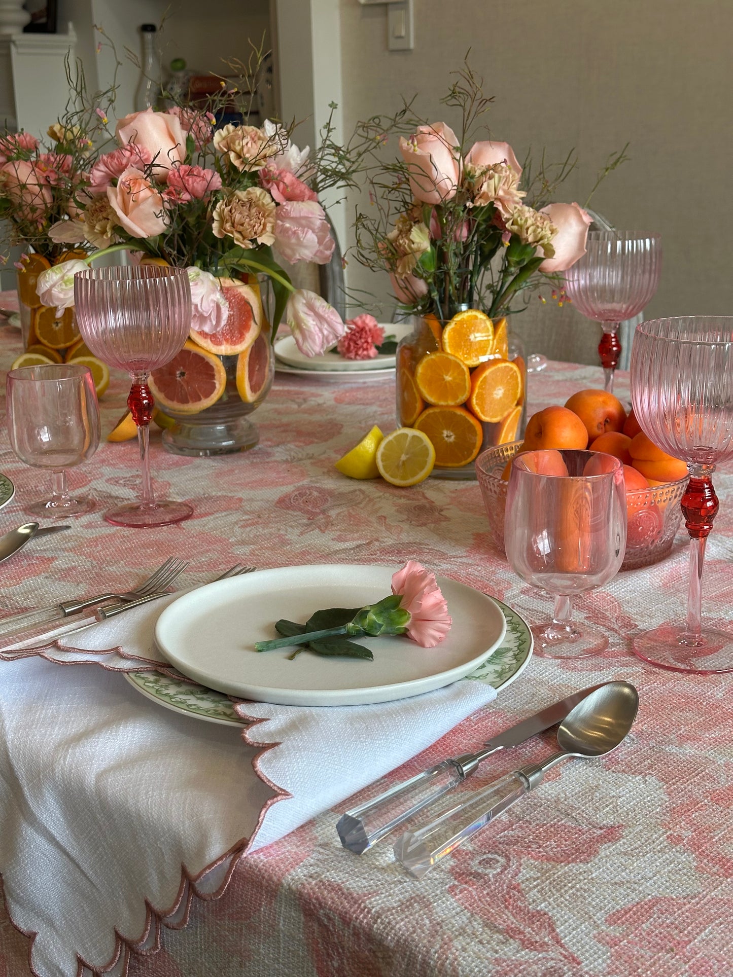 Scallop Linen Napkin