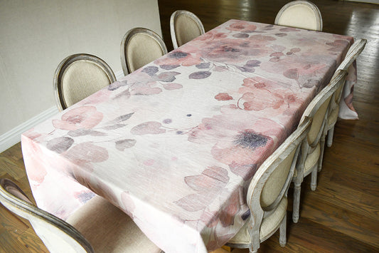 September Florals- Burlap