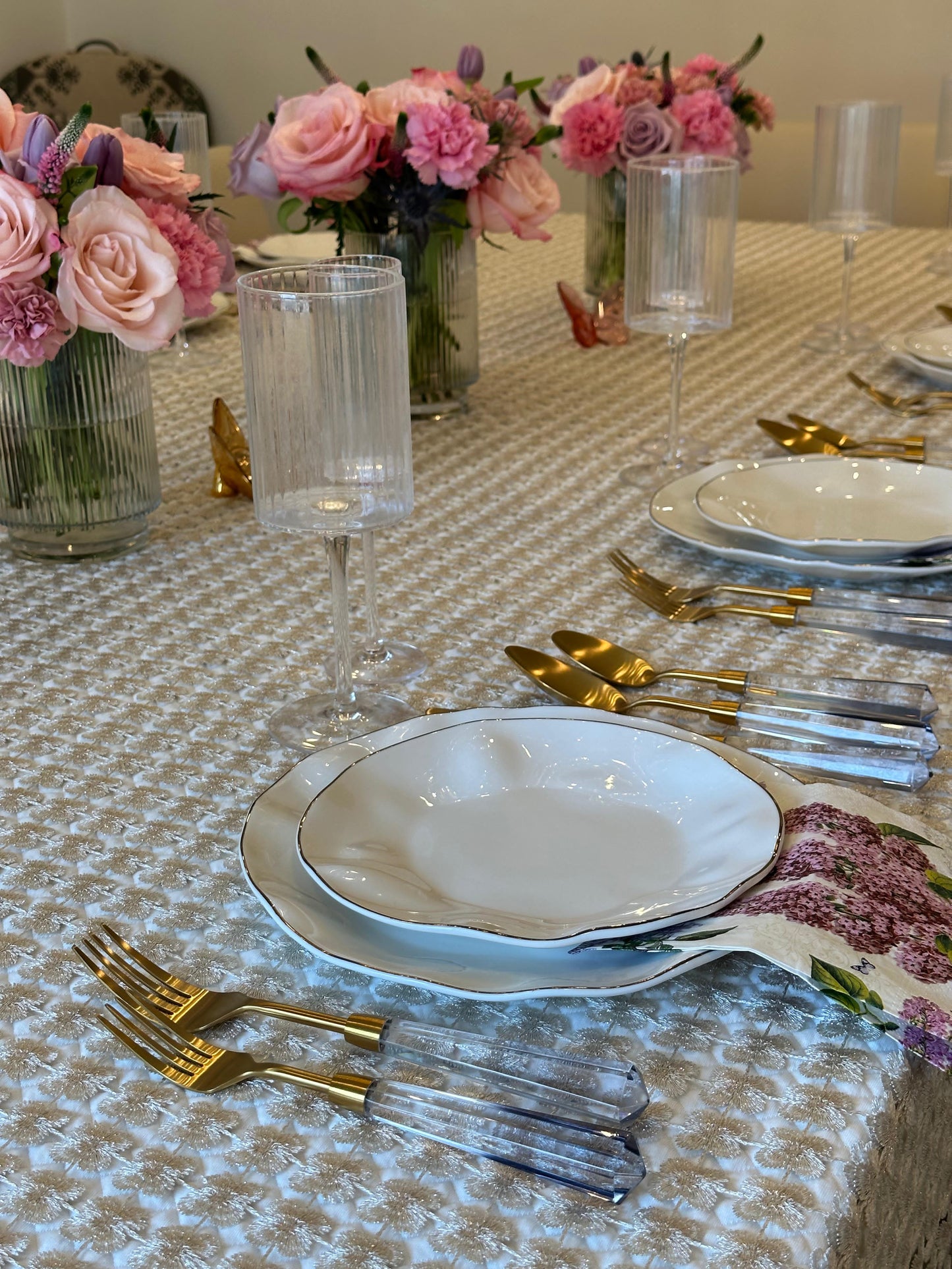 Elegant Metallic Overlay