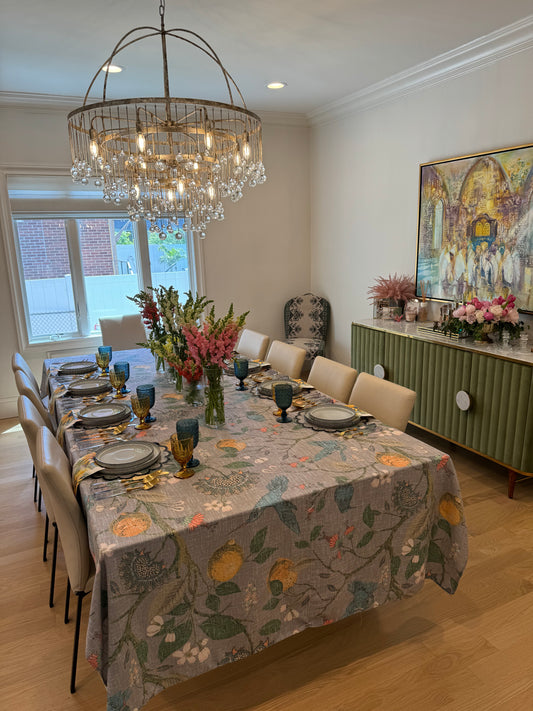 Greys, Lemons, Blue Birds