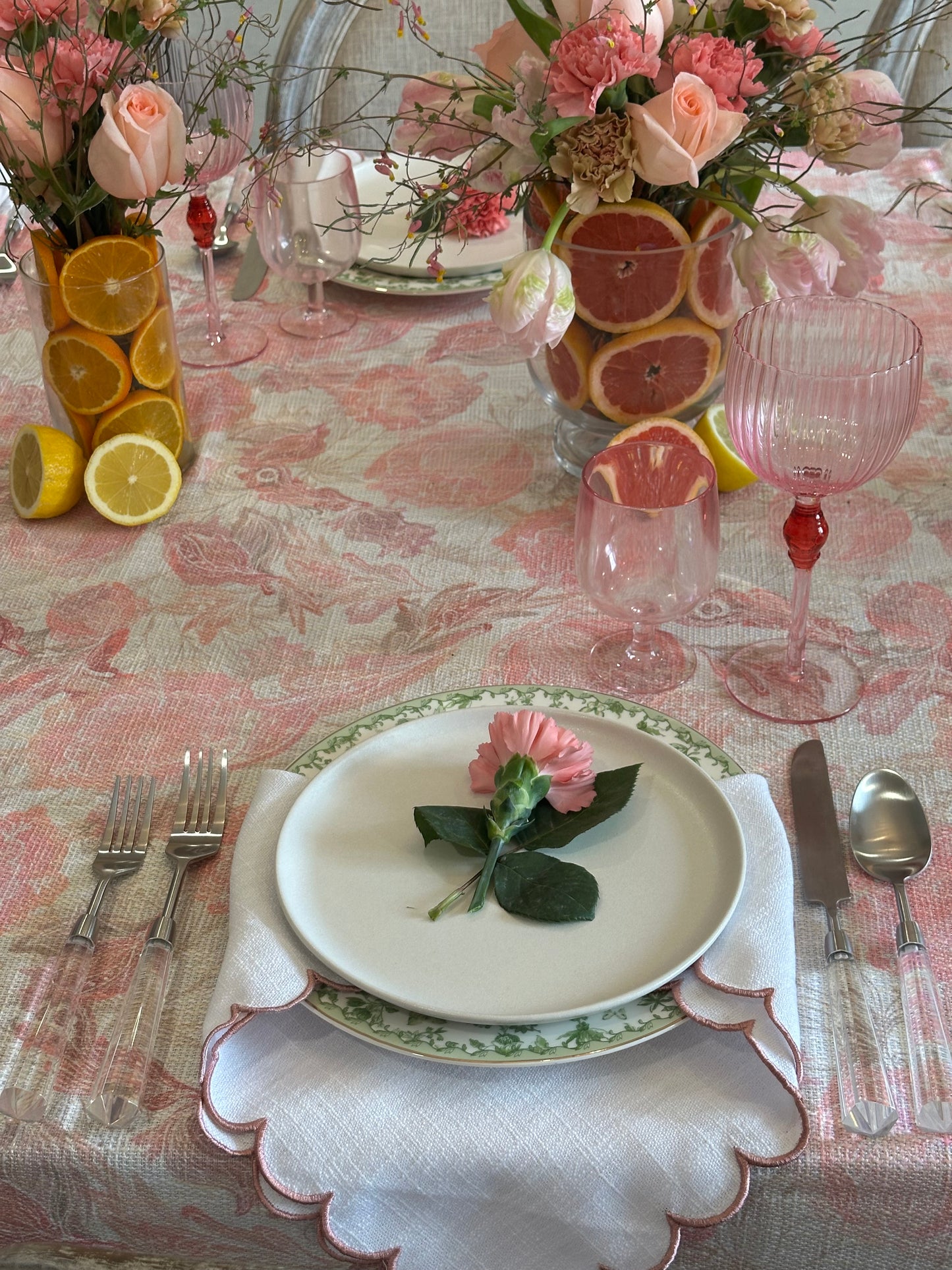 Scallop Linen Napkin