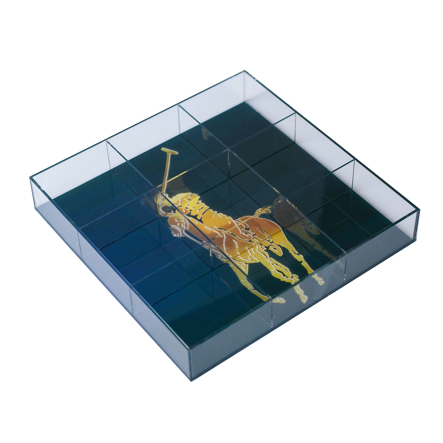 Acrylic Sectional Printed Tray