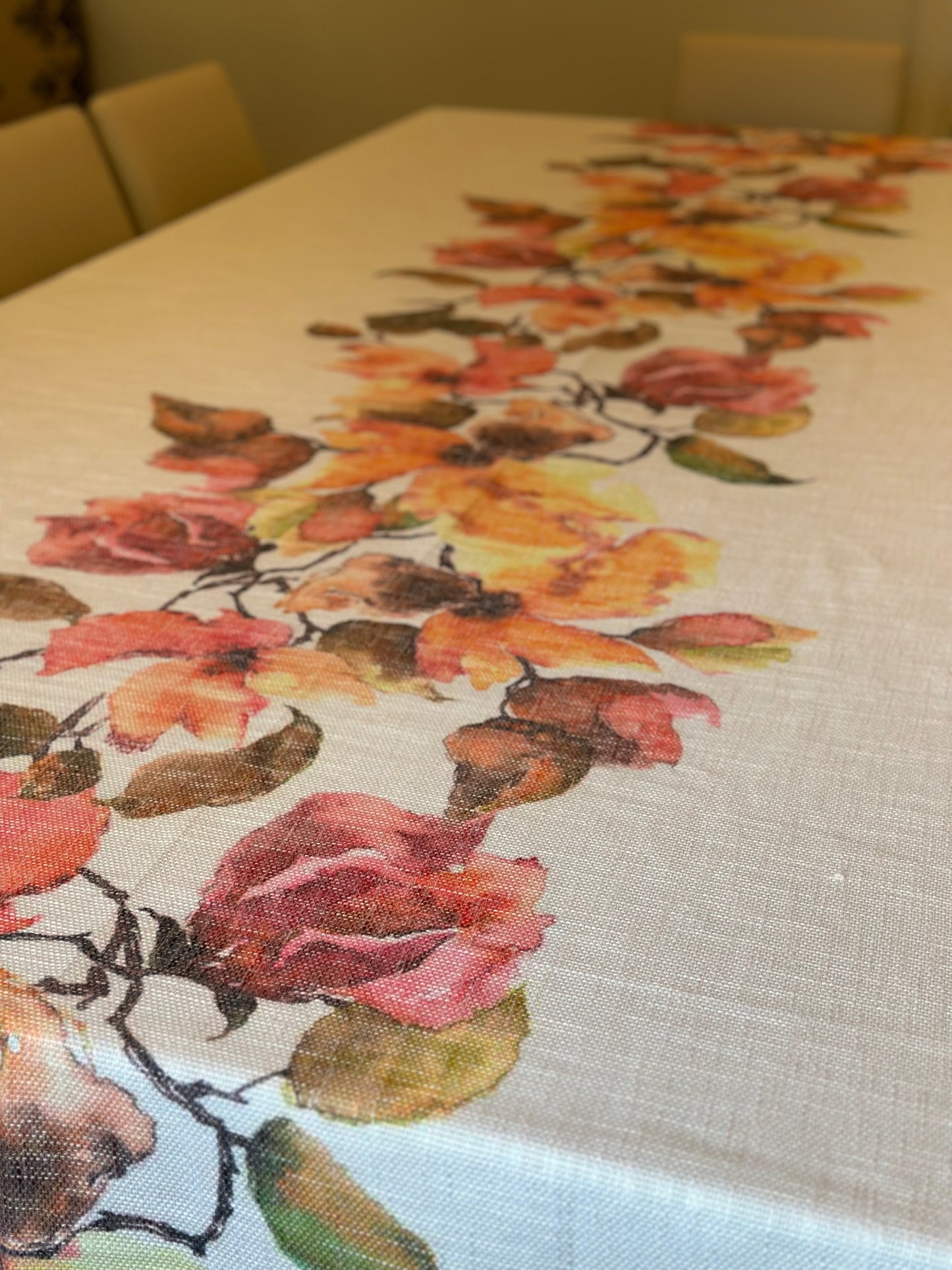 Fall floral (down center)