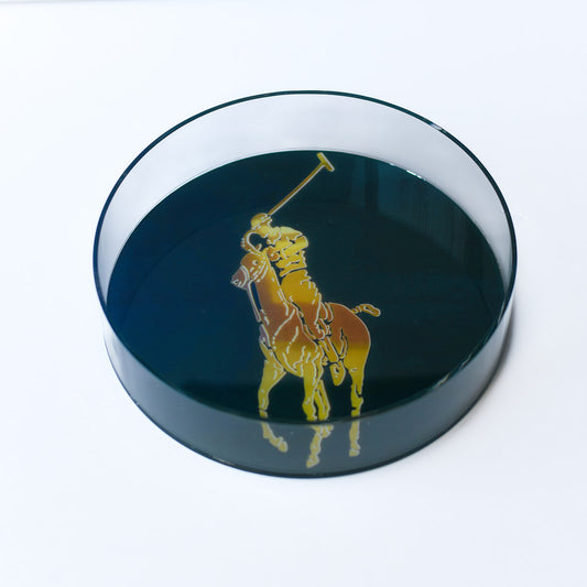 RL Horse Round Tray