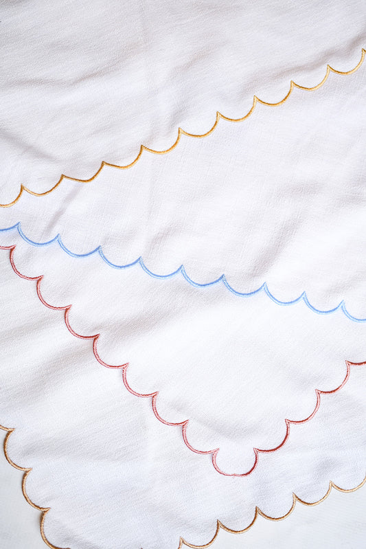 Scallop Linen Napkin (Set of 4)