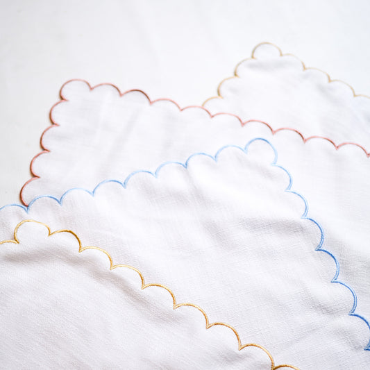 Scallop Linen Napkin (Set of 4)