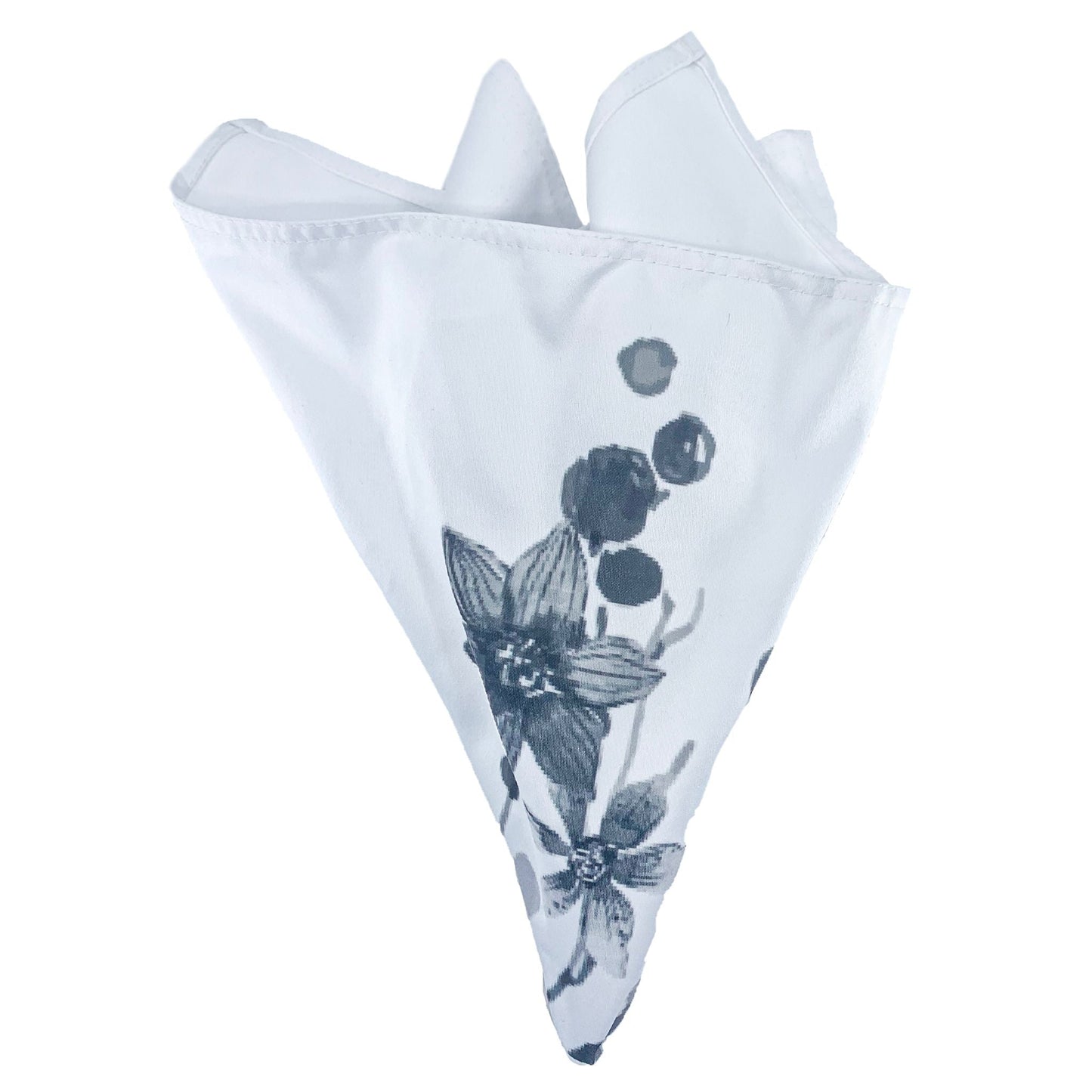 Black and White Double Runner Reusable Napkin