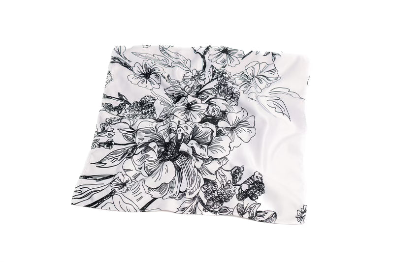 Flower Sketch Reusable Napkin