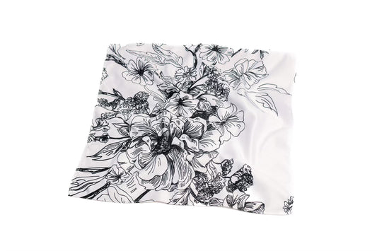 Flower Sketch Reusable Napkin