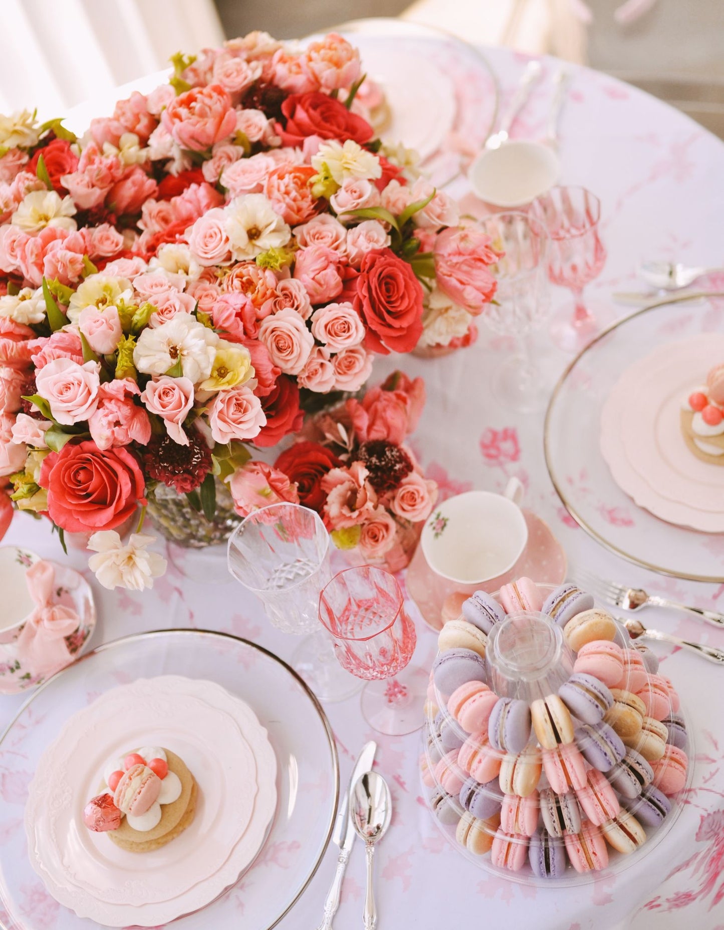 La fleur roses