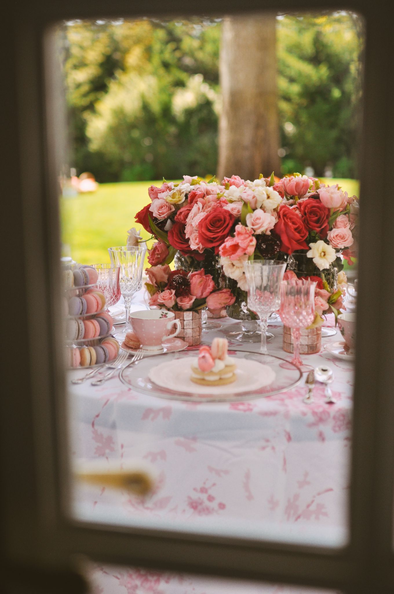 La fleur roses