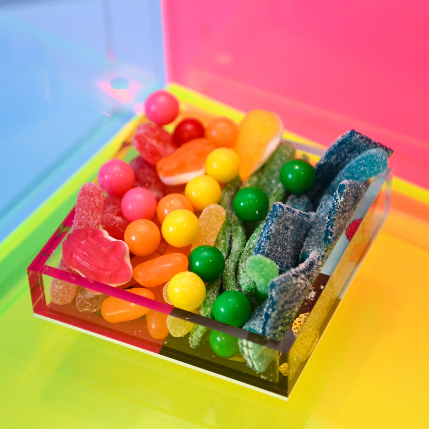 Extra Small Luxe Lucite candy tray