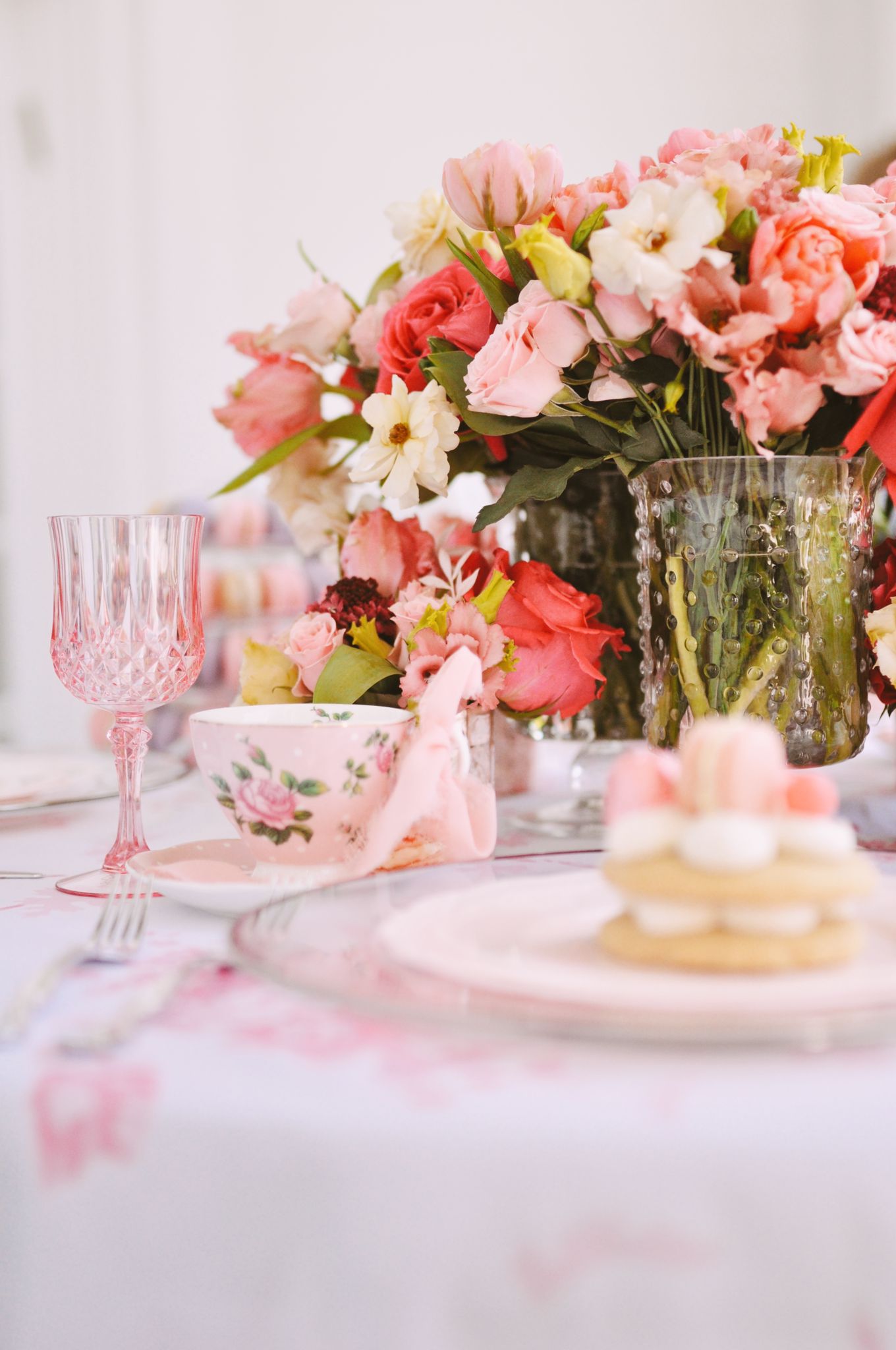 La fleur roses