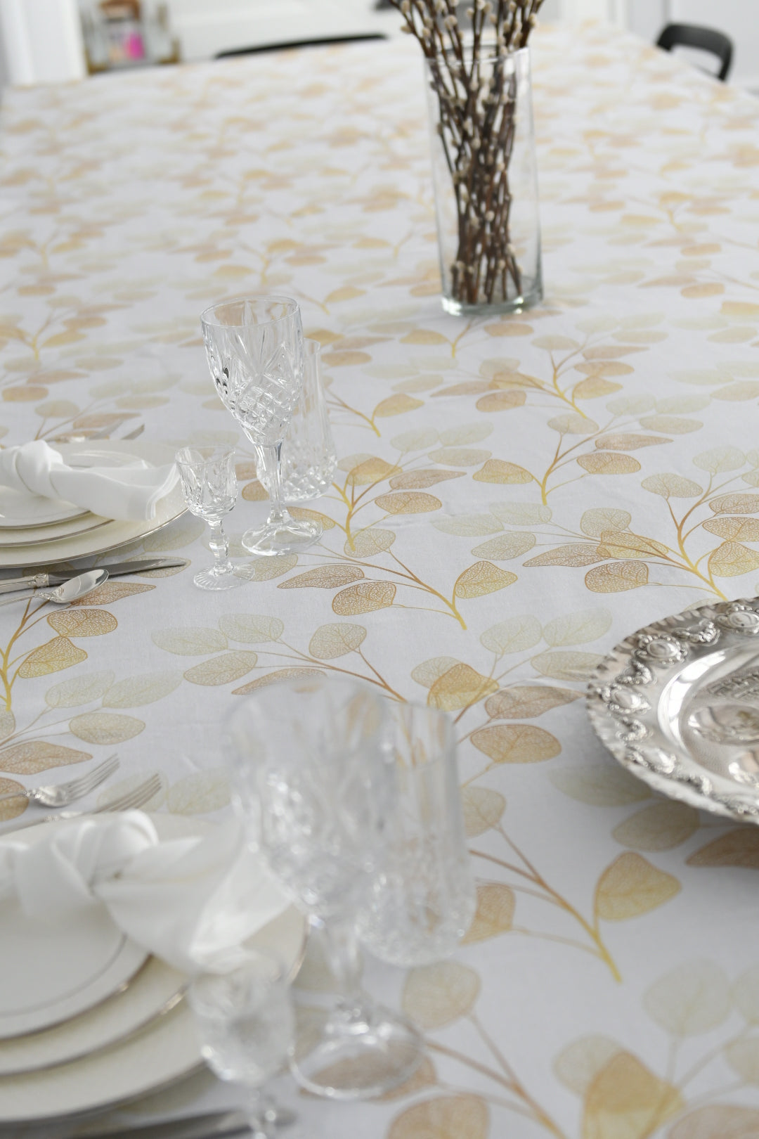 Gold Leaf Luxe Dressy Fabric
