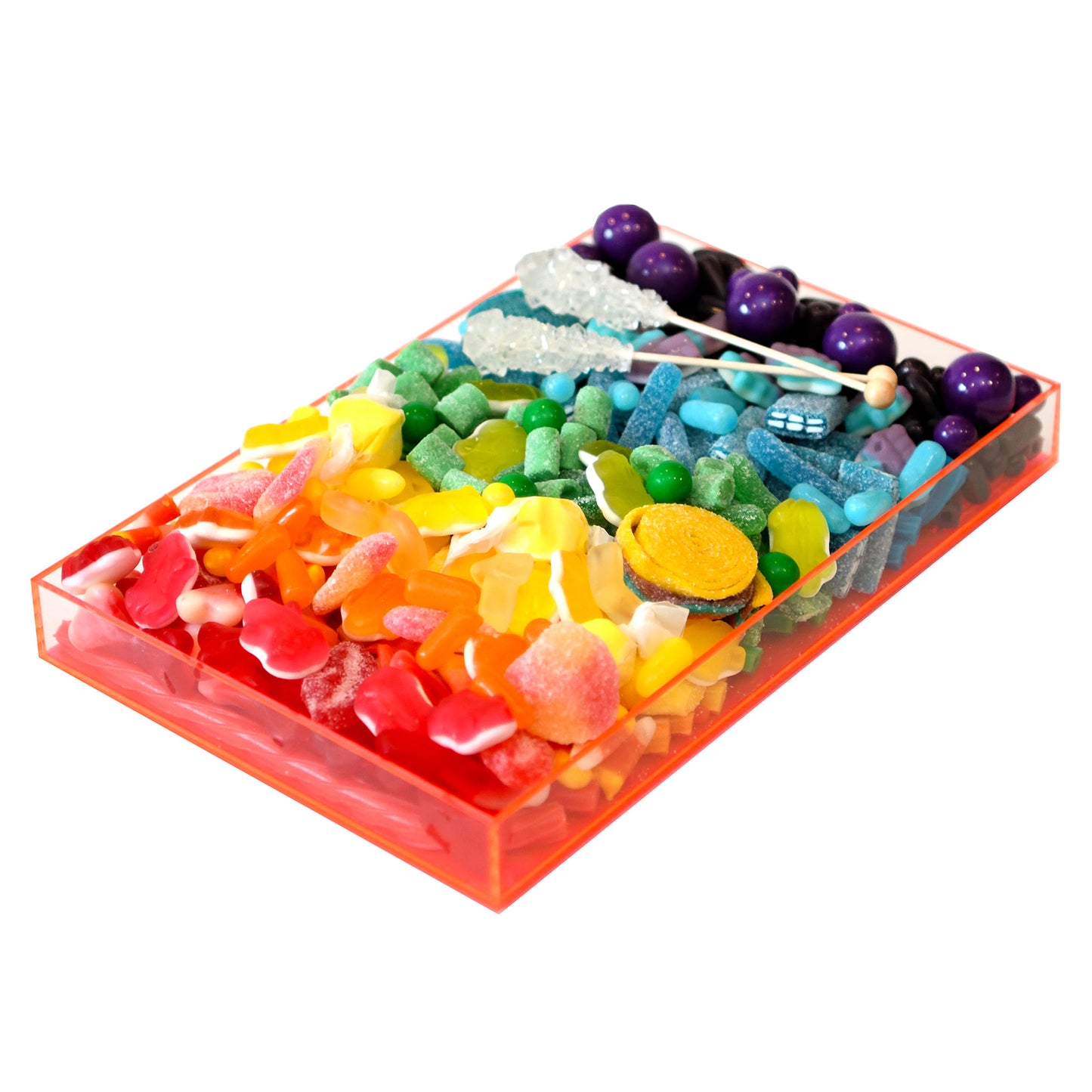 Signature Rainbow Standard lucite Tray