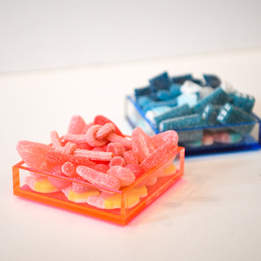 Extra Small Luxe Lucite candy tray