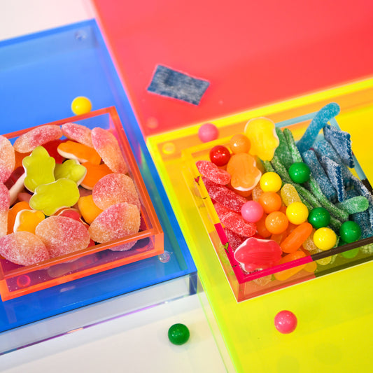 Extra Small Luxe Lucite candy tray