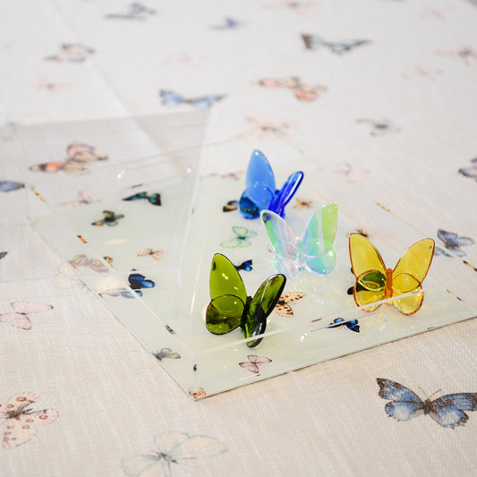 Large Luxury Lucite Tray with cover