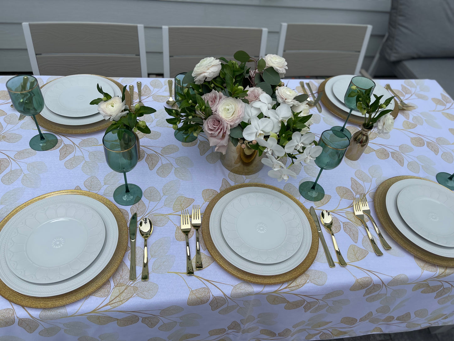 Gold Leaf Luxe Dressy Fabric