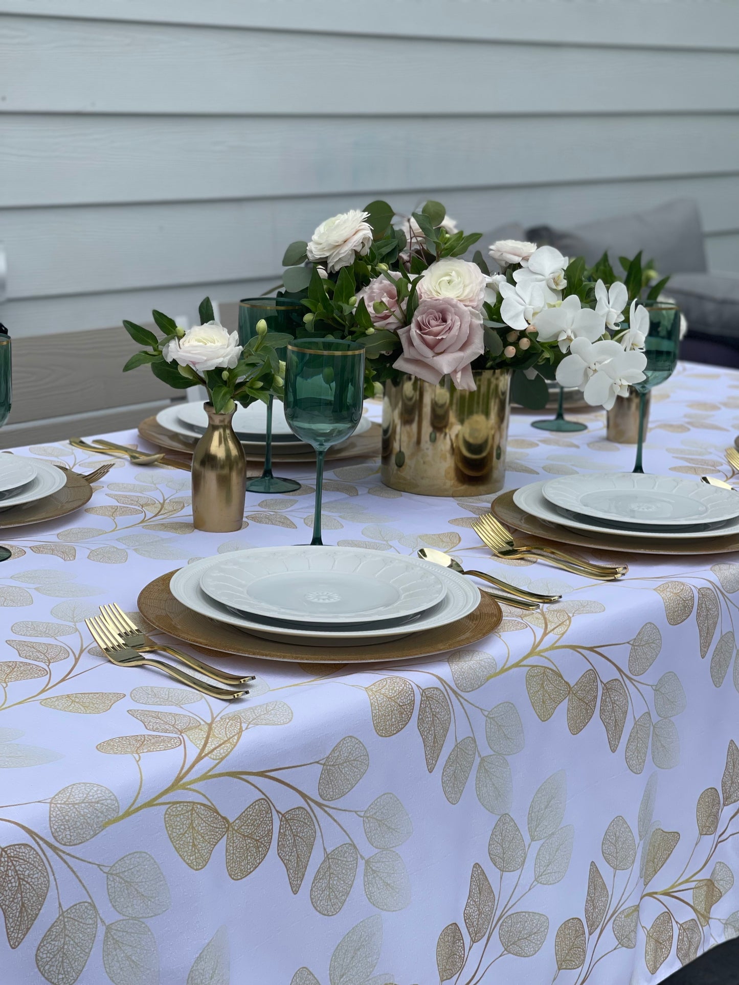 Gold Leaf Luxe Dressy Fabric