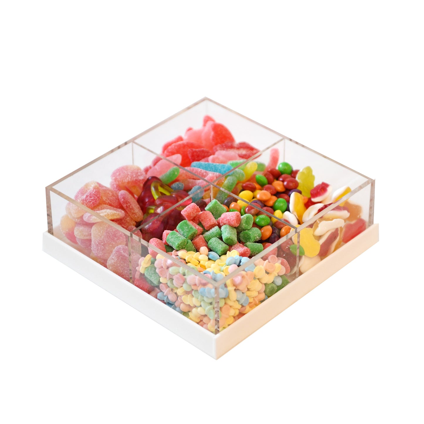 Lucite Sectional with Cover