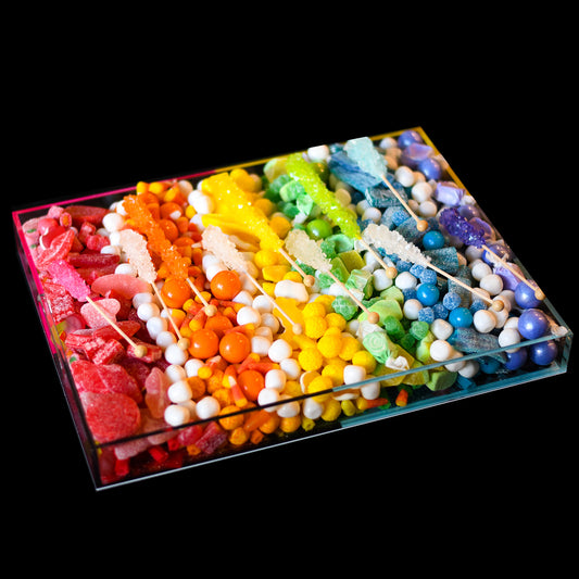 Mega Party Tray with Luxe Lucite