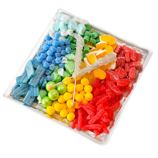 Square with pearl detail Tray