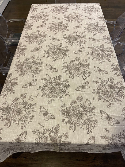 Taupe-y Toile Burlap