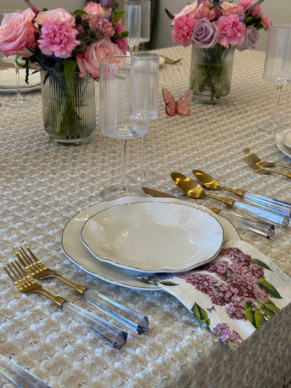 Elegant Metallic Overlay