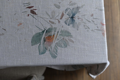 Easy garden florals (burlap)