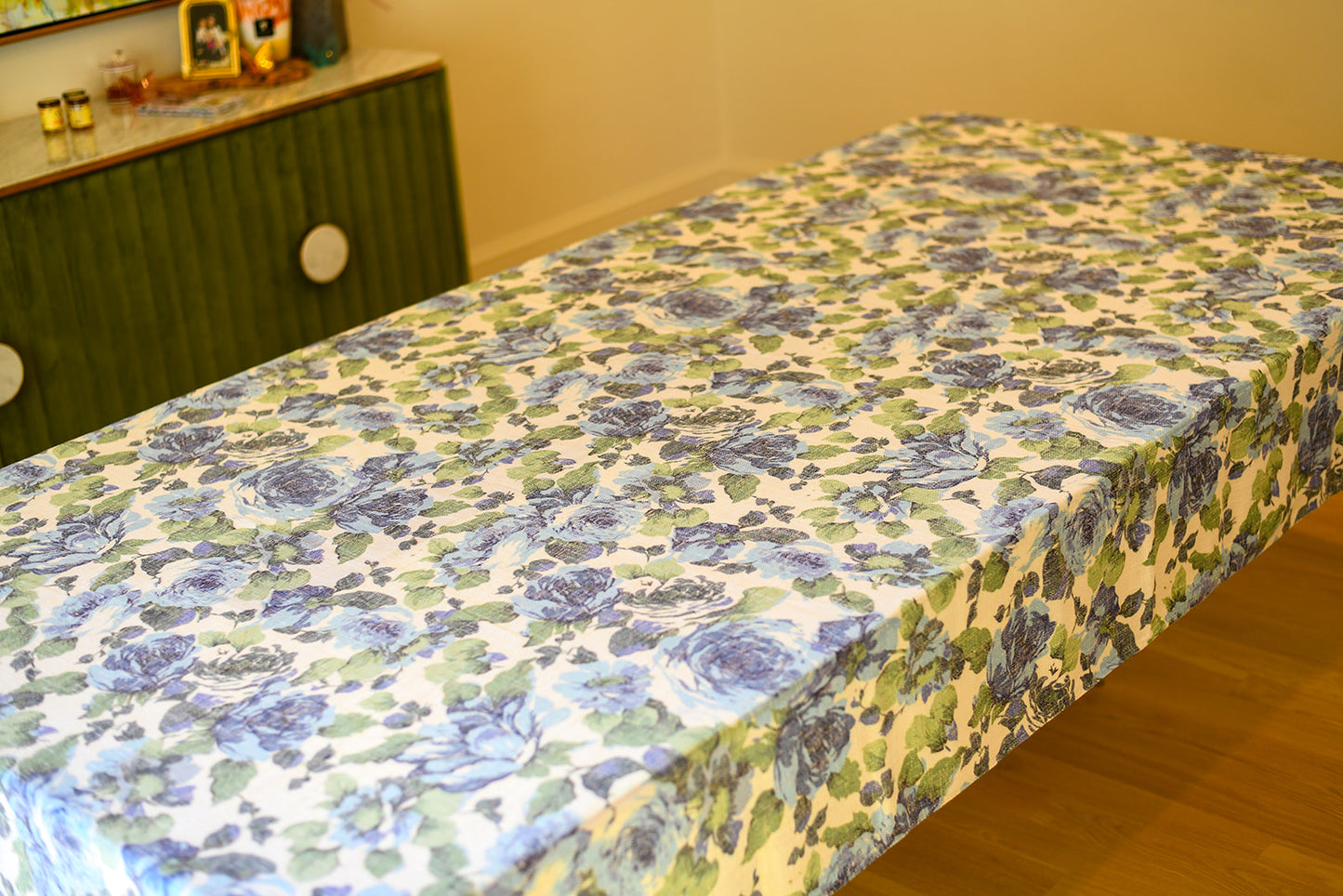 Blue + Green Florals