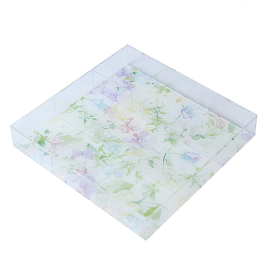 Pastel Garden Sectional Tray