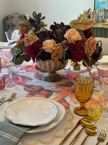 Fall floral (down center)