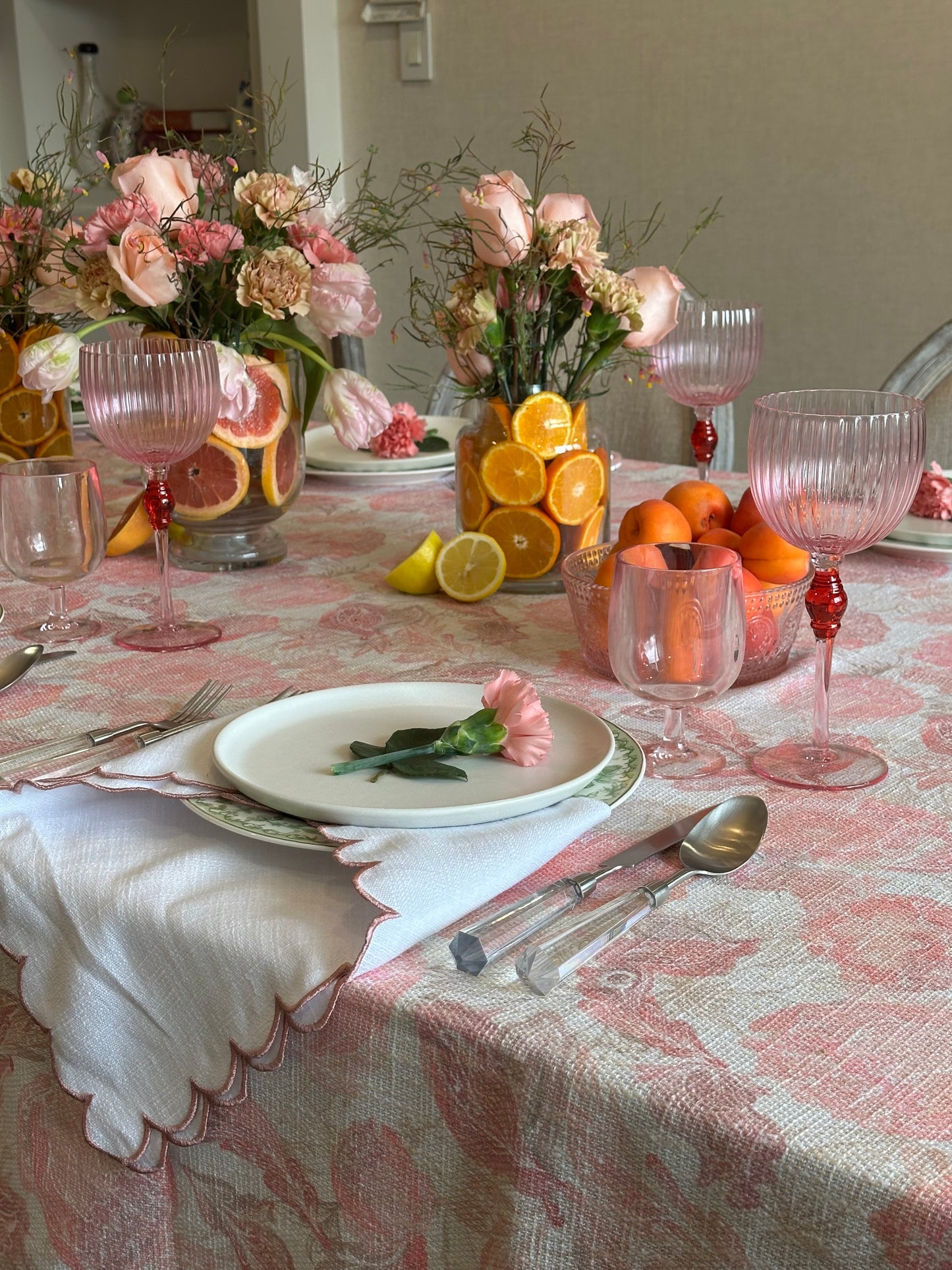 Scallop Linen Napkin