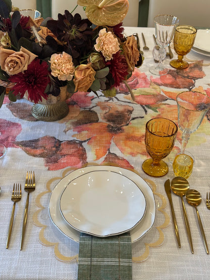 Fall floral (down center)