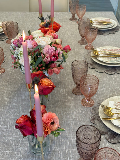 Solid: Grey Taupe Burlap