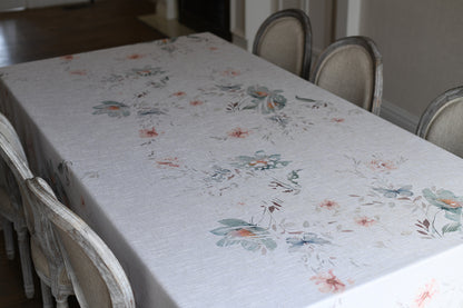 Easy garden florals (burlap)