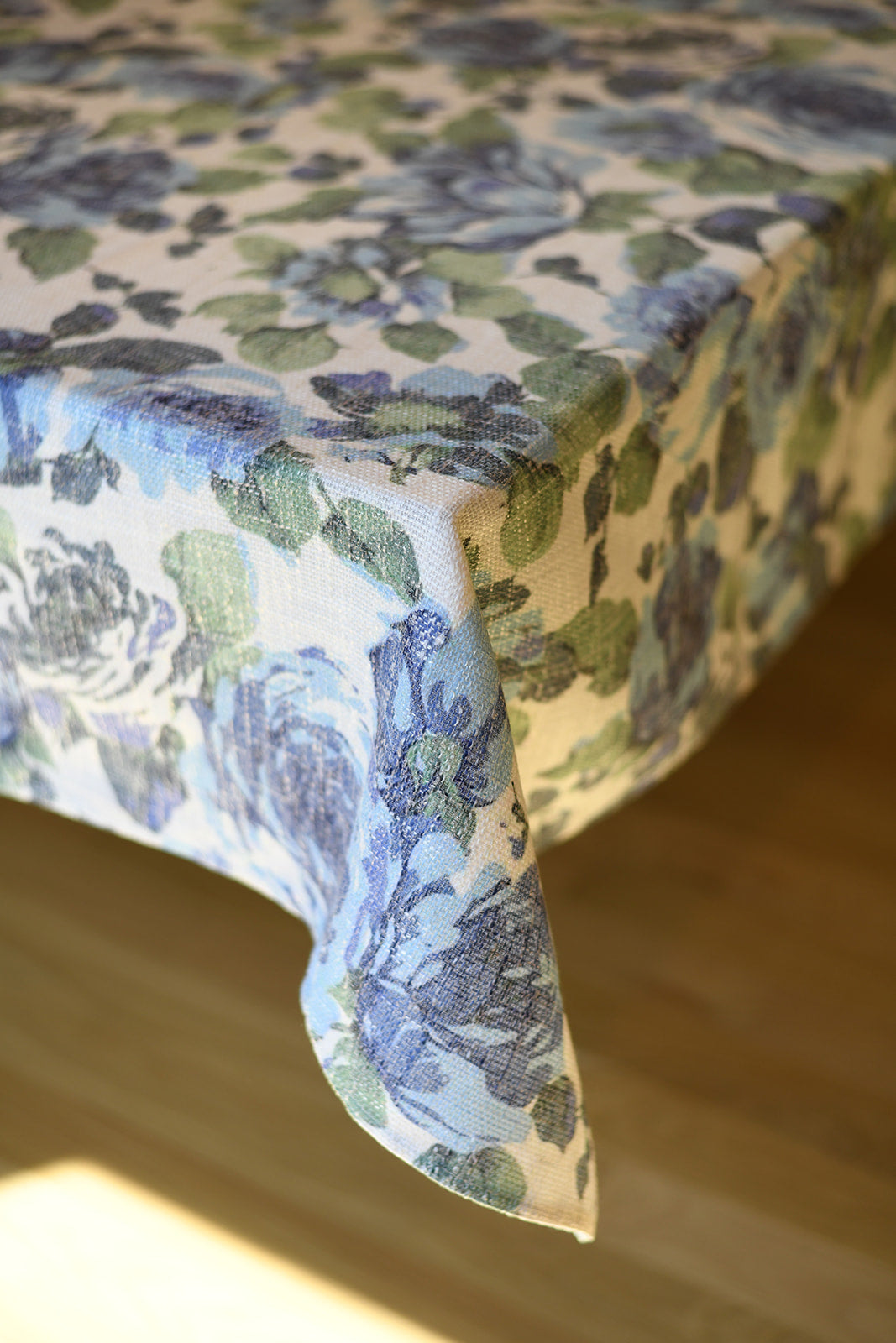 Blue + Green Florals