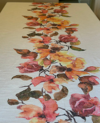 Fall floral (down center)