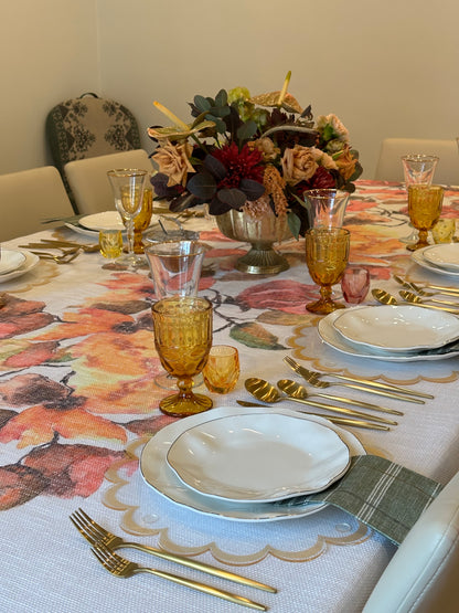 Fall floral (down center)