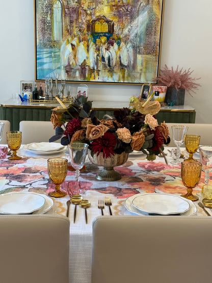 Fall floral (down center)