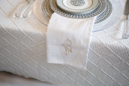 Diamond Textured Soft Cloth with Scallop