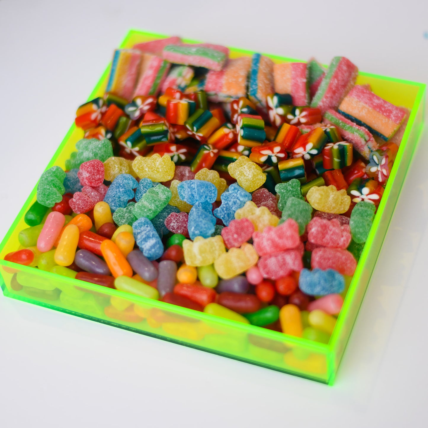 Fun colorful tray