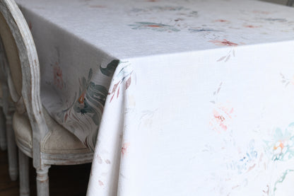 Easy garden florals (burlap)