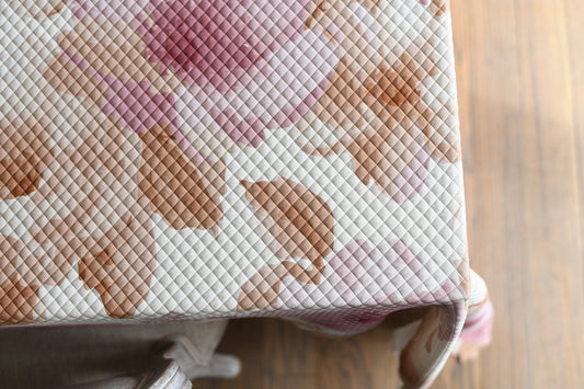Quilted Pink/Camel Floral